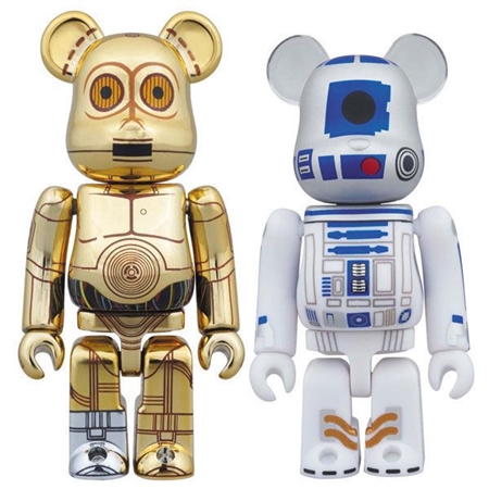 C-3PO & R2-D2 2pc ベアブリック（BE@RBRICK）