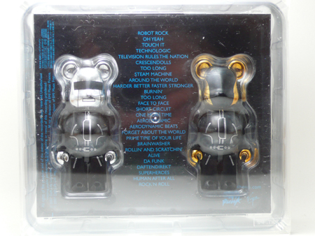 Daft Punk HUMAN AFTER ALL ver. 2pc ベアブリック（BE@RBRICK）