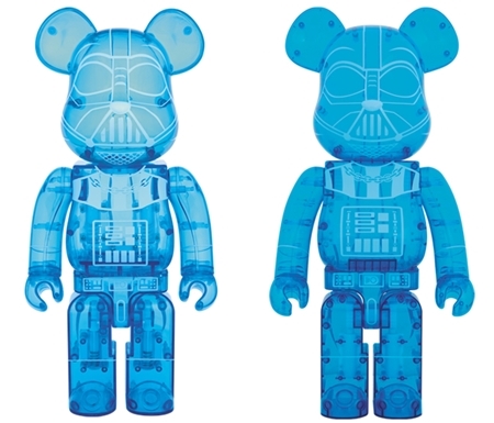 DARTH VADER HOLOGRAPHIC Ver 400% 1000% ベアブリック （BE@RBRICK）