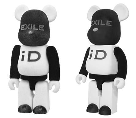 EXILE iD 2011 100% 1000% ベアブリック（BE@RBRICK）