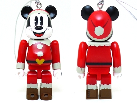Happyくじ Disney Christmas Party ミッキーマウス サンタ Ver ベアブリック（BE@RBRICK）