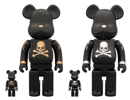 mastermind JAPAN GOLD & SILVER 100% & 400% ベアブリック（BE@RBRICK