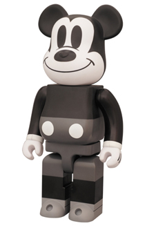 MICKEY MOUSE BLACK & WHITE 400% ベアブリック（BE@RBRICK）
