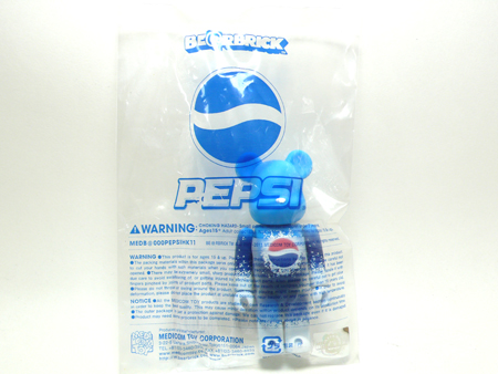 PEPSI TWIST 2011 Blue ベアブリック（BE@RBRICK）