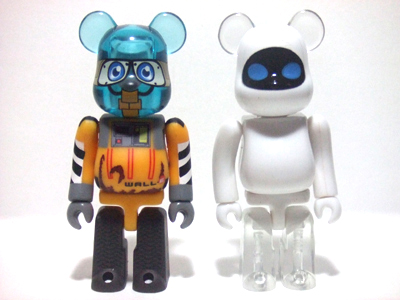 WALL・E & EVE 2pc ベアブリック（BE@RBRICK）