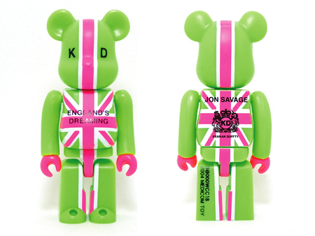 WCC18 ENGLAND’S DREAMING KD 100% ベアブリック（BE@RBRICK）